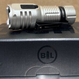 The Bullet Light Flashlight, Silver, New